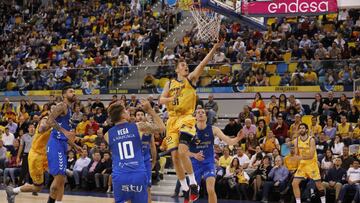 El Gran Canaria recupera el pulso para la Copa tras superar al Burgos