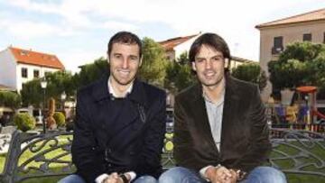 Helguera y Morientes.