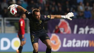 Futbol, O’Higgins vs Unión Española
Fecha 12, campeonato Nacional 2023.

El jugador de Unión Española Sebastian Perez es fotografiado durante el partido de primera division contra O’Higgins disputado en el estadio El Teniente en Rancagua, Chile.
30/04/2023
Jorge Loyola/Photosport

Football, O’Higgins vs Unión Española
12nd turn, 2023 National Championship.

Unión Española’s player Sebastian Perez is pictured during the first division match against O’Higgins at the El Teniente stadium in Rancagua, Chile.
30/04/2023
Jorge Loyola/Photosport