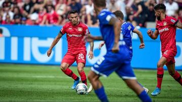 Aránguiz y Leverkusen igualaron ante Hoffenheim como locales