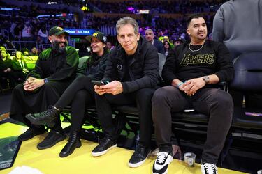Celebs out in force as Doncic and Lebron bring back Lakers magic