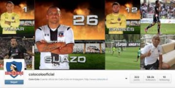 El 'cacique' presume sus 58 mil seguidores en Instagram. Santa Fe quiere sobrepasar los 43 mil seguidores. 15 mil fanáticos a las fotos y filtros separan a los dos equipos.