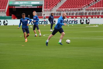 Así se vivió el entrenamiento de Islandia para enfrentar al Tri