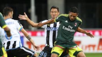 Carlos Bacca ha marcado tres goles con el Milan. 