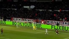 Osorio brilla, es decisivo con esta asistencia y el Midtjylland clasifica en la Europa League