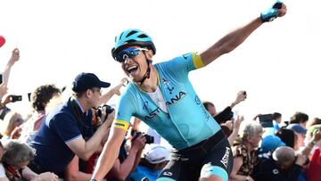 Cort Nielsen tumbó a Van Avermaet para ser nuevo líder