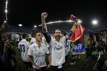 Sergio Ramos y Lucas Vázquez.