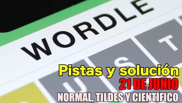 Wordle 21 de junio resultados