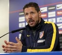 Simeone: "Tendré que mejorar mi comportamiento con los árbitros"