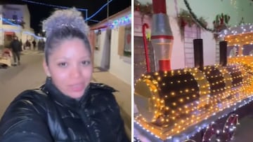 Acude a un pueblo perdido de 500 habitantes de Extremadura y nadie puede creer la decoración navideña: es lo más parecido a EEUU