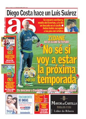 Las portadas de AS de marzo