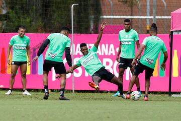 Atlético Nacional entrena de cara a los cuadrangulares de la Liga BetPlay.