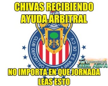 Chivas remonta gracias a Campestrini y los memes no se detienen