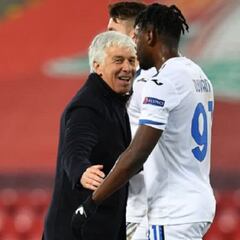 Gasperini afirma que Duván está bien y jugaría ante Spezia