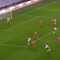 ¡Obra maestra! El bombazo al ángulo de Matías Suárez al más puro estilo Cristiano Ronaldo