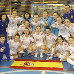 La Selección Española de fútbol sala femenino sigue creciendo