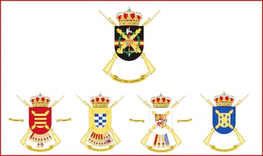 Constituye la gran unidad operativa de la fuerza legionaria. La integran cuatro Tercios —Gran Capitán, Duque de Alba, Don Juan de Austria y Alejandro Farnesio— que heredaron la tradición histórica de los Tercios españoles y forman el núcleo de combate de la Legión.