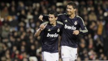 Di Mar&iacute;a y Cristiano, en el Real Madrid.