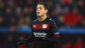 DT del Leverkusen afirma que no dependen de 'Chicharito'