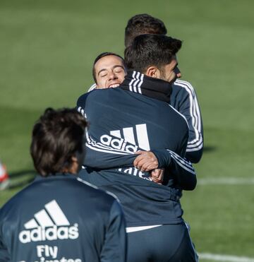 Lucas Vázquez y Marco Asensio.