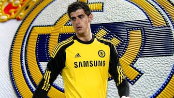 El meta, Thibaut Courtois, no está interesado en fichar por el Real Madrid.