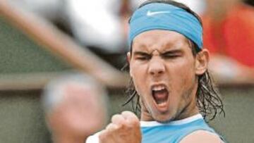 Nadal, en Roldand Garros.