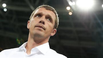Goncharenko, técnico del CSKA.
