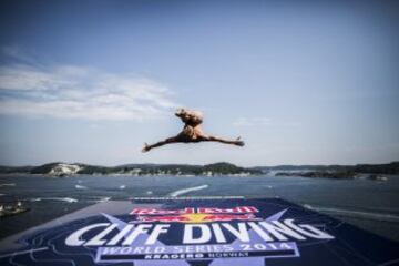 Mundial de Clavados Red Bull en Kragero, Noruega.