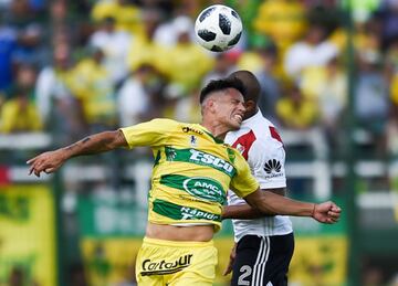 El 'Cuqui' alternó en la titularidad en la brillante campaña de Defensa y Justicia de Sebastián Beccacece, y ahora con Mariano Soso ha tenido mayor protagonismo. Eso sí, de todos los nombres, es el que menos goles ha marcado durante el año.