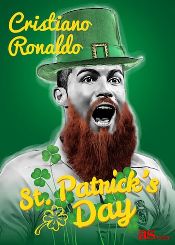 Así lucen las grandes estrellas del fútbol como Leprechauns