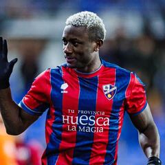 Soko bate récords en el Huesca