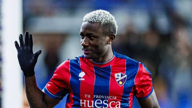 Soko bate récords en el Huesca