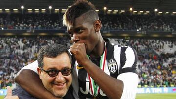 Raiola con Pogba.