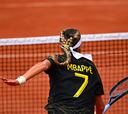 Azarenka se gana a Roland Garros con su camiseta de Mbappé