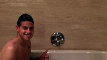 James Rodríguez: "En mi mente solo está volver mas fuerte"