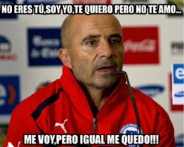 Los memes que se ríen del 'rehén' Jorge Sampaoli