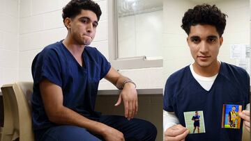 Allan Rivera a Honduran who sought a better life is in jail