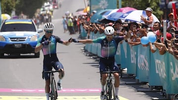 Miguel Ángel López, ciclista colombiano del Team Medellín