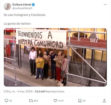 Los mejores memes de la caída de Instagram y Facebook