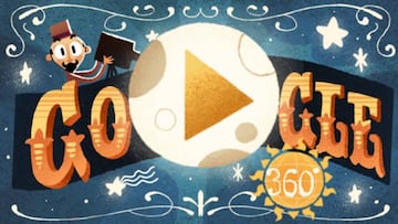 Google homenajea a George M&eacute;li&egrave;s con su primer doodle en realidad virtual y 360&ordm;.