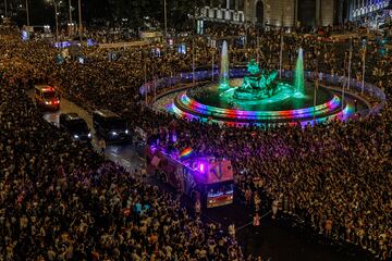 Manifestación por el Orgullo LGTBIQ+ en Madrid.