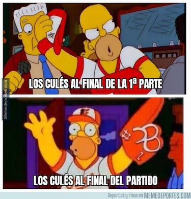 Las remontadas, protagonistas de los memes de la jornada Champions