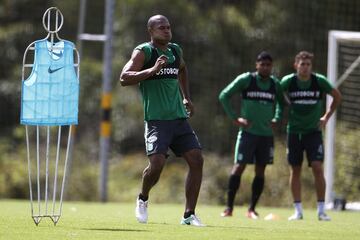 Entrenamiento de Atlético Nacional en Guarne,Antioquia