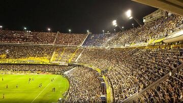 La Bombonera, estadio de Boca Juniors.