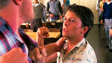 Regreso al Futuro Michael J Fox Crispin Glover