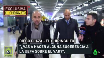 Le preguntan a Guardiola por el VAR, no lució muy cómodo