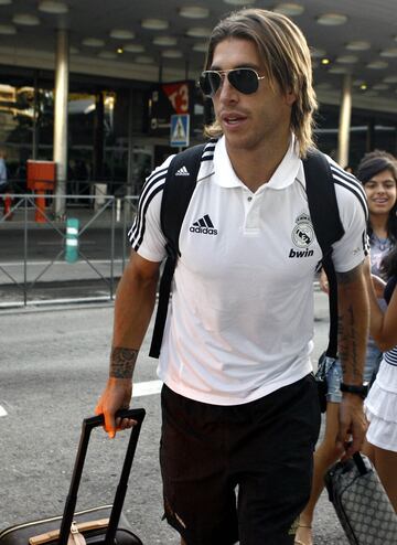 Así ha cambiado el look de Sergio Ramos en el Real Madrid