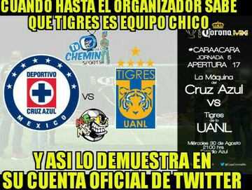 Los 40 mejores memes de la victoria de Cruz Azul sobre Tigres