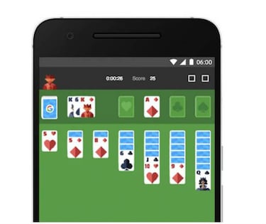 Cómo activar el Solitario y Tres en Raya secreto de Google