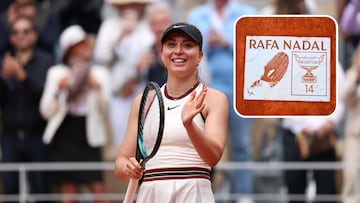 Badosa se inspira en la huella de Nadal para remontar: “Tenía que luchar como él”